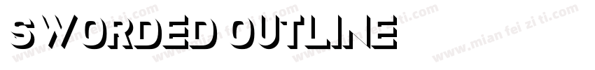 Sworded Outline字体转换
